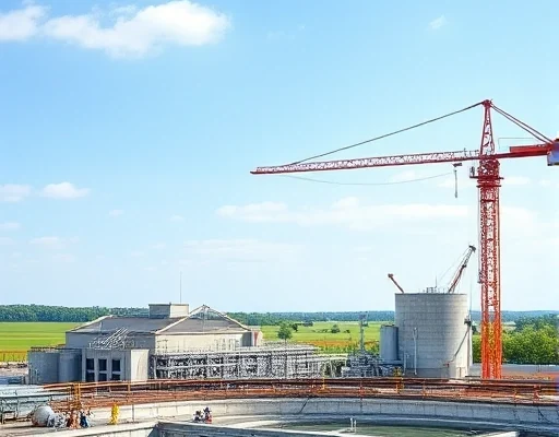 Строительство новых очистных станций