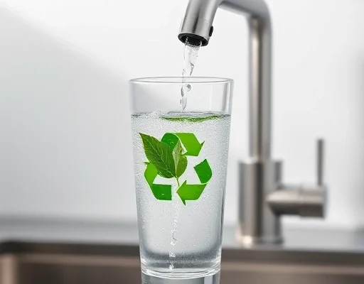 Экологически чистая вода в кране