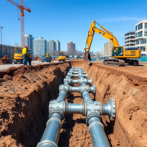 Обновление трубопроводов водоснабжения